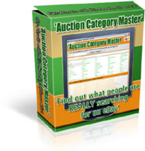 Product picture Ebay Auction Category Master